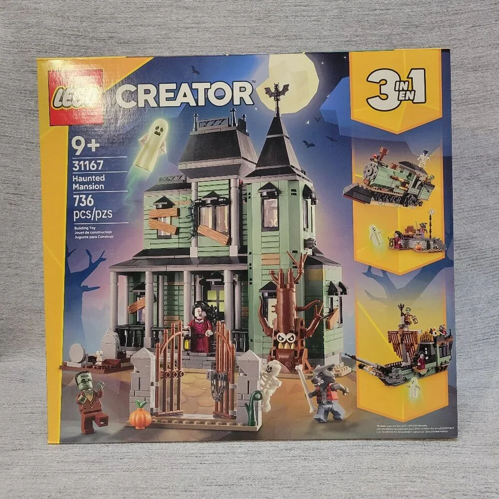 Lego Creator 3-in-1 Haunted Mansion 31167